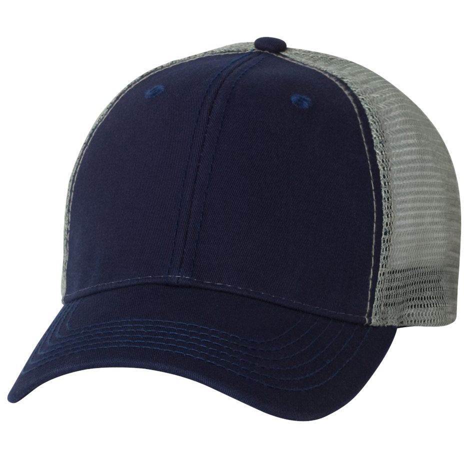 Black/Gold Ball Cap - Sportsman - Bio-Washed Twill
