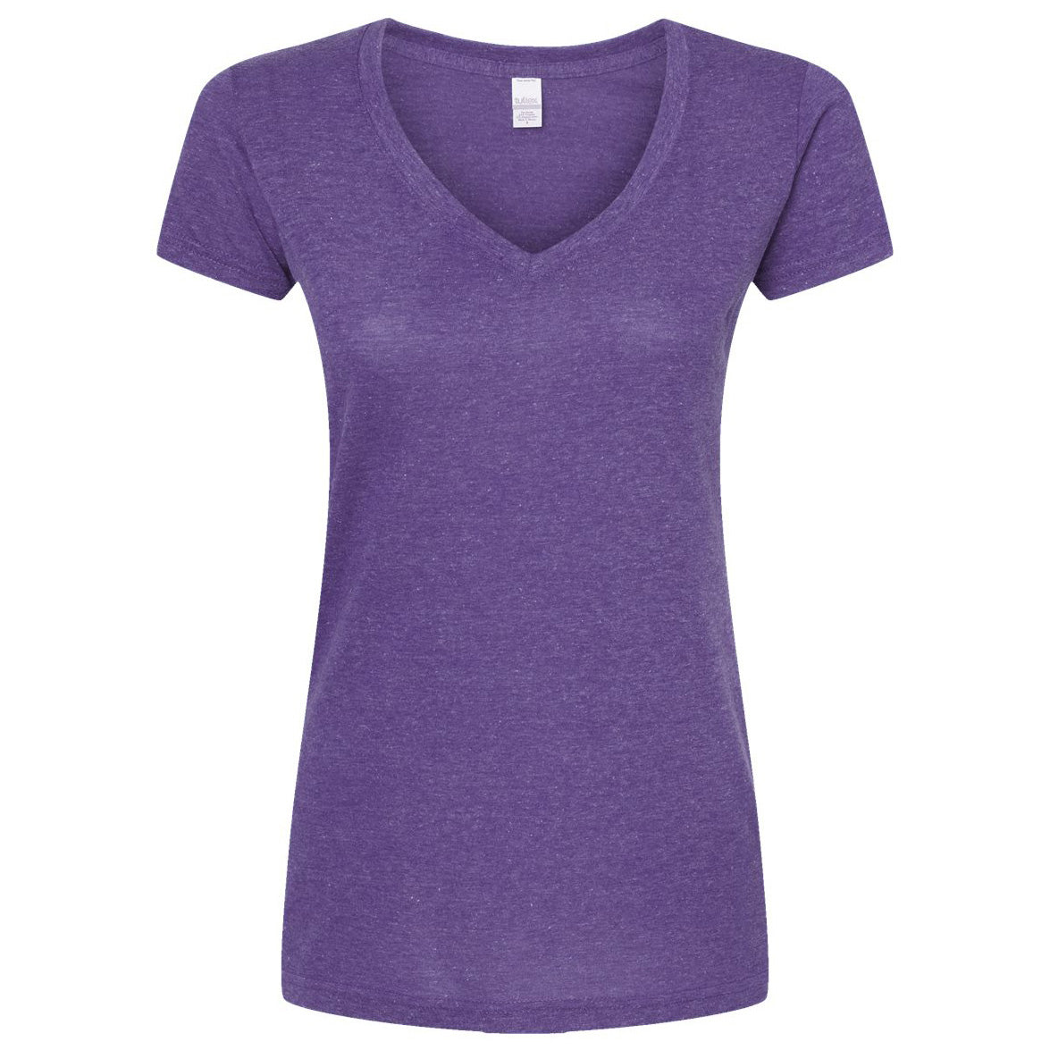 Black V-Neck T-Shirt - Tultex - Lightweight Fabric
