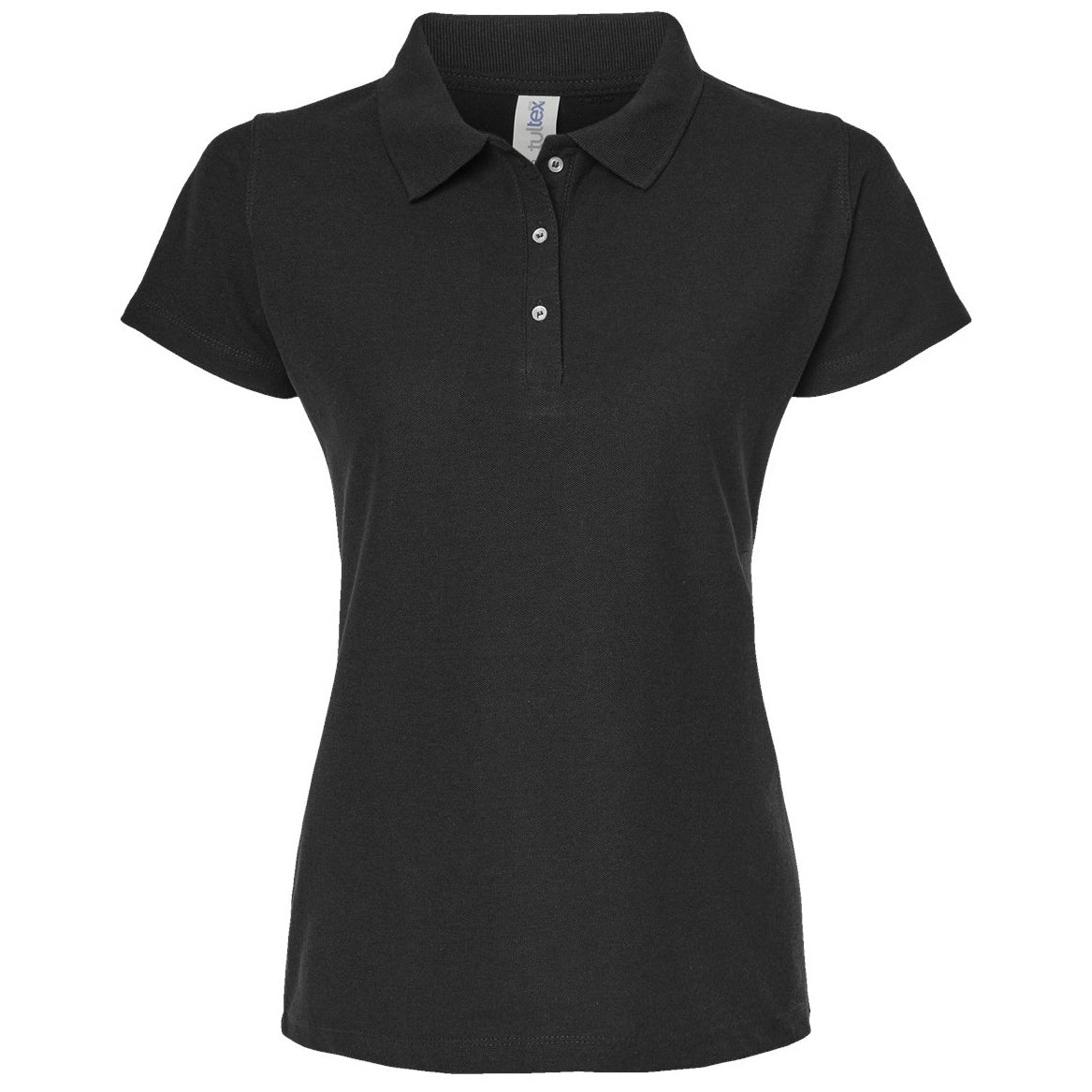 Black Polo Shirts - Tultex - Comfortable Cotton Blend
