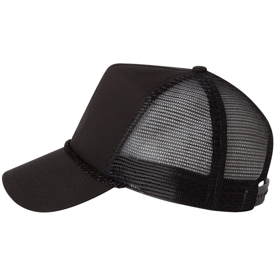White Ball Caps - Valucap - Comfortable Mesh-Back