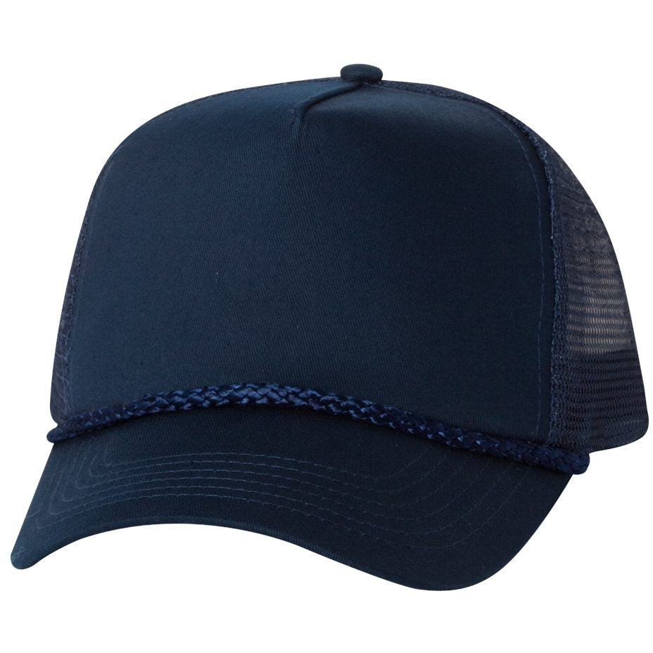 White Ball Caps - Valucap - Comfortable Mesh-Back