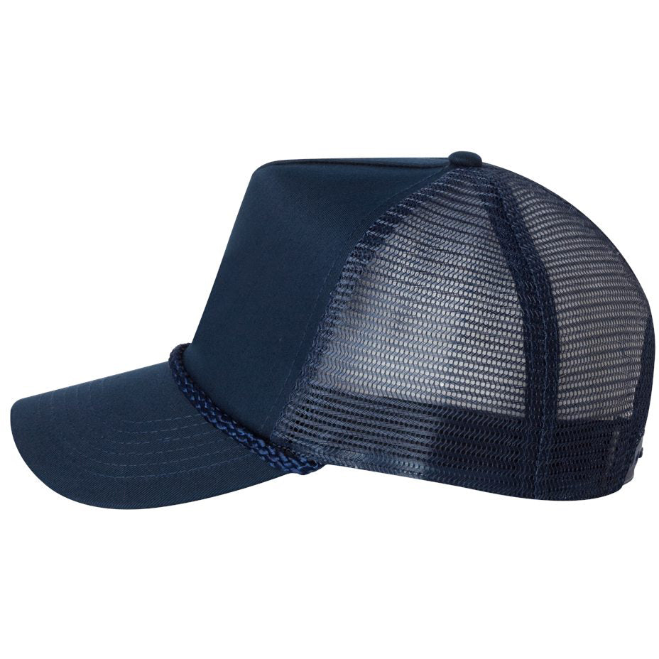 White Ball Caps - Valucap - Comfortable Mesh-Back