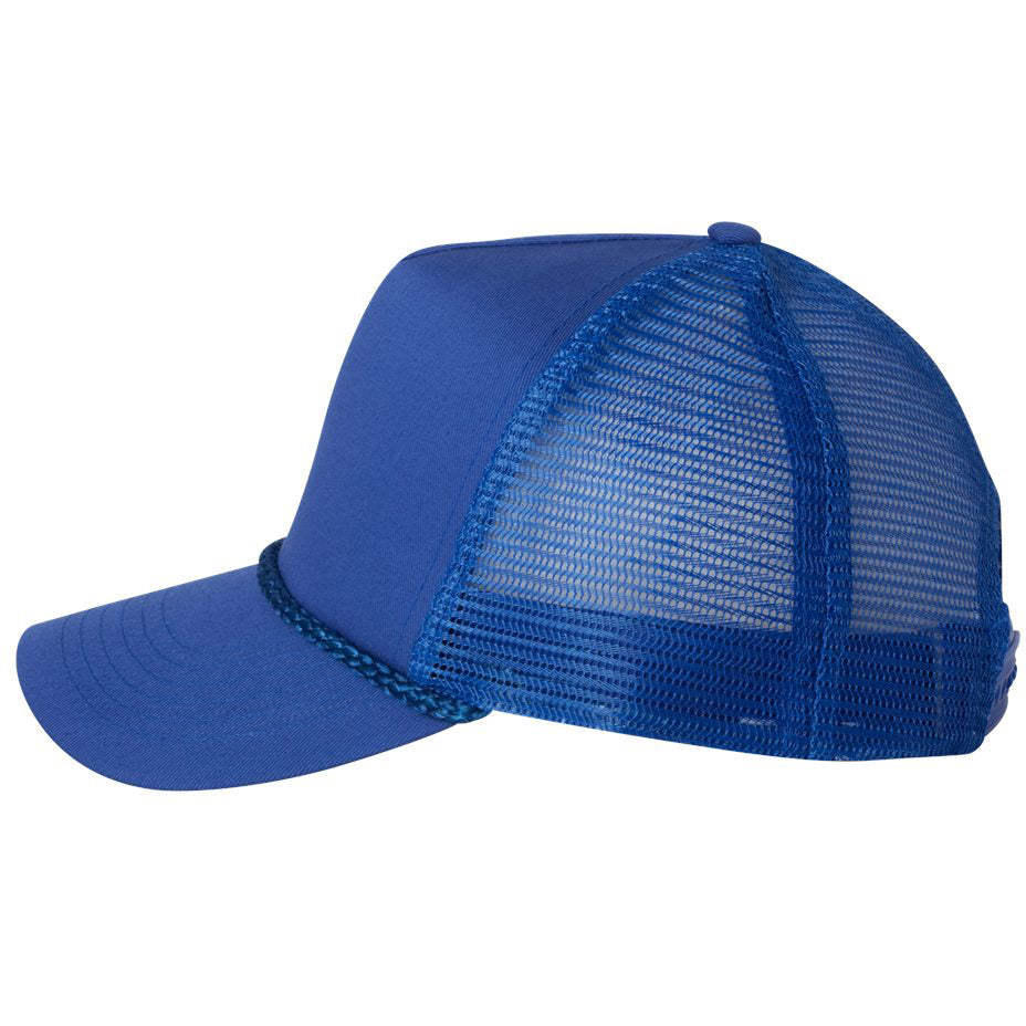 White Ball Caps - Valucap - Comfortable Mesh-Back