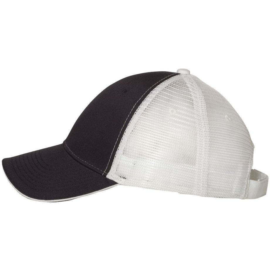 Black/Grey Ball Cap - Valucap - Comfortable Fit
