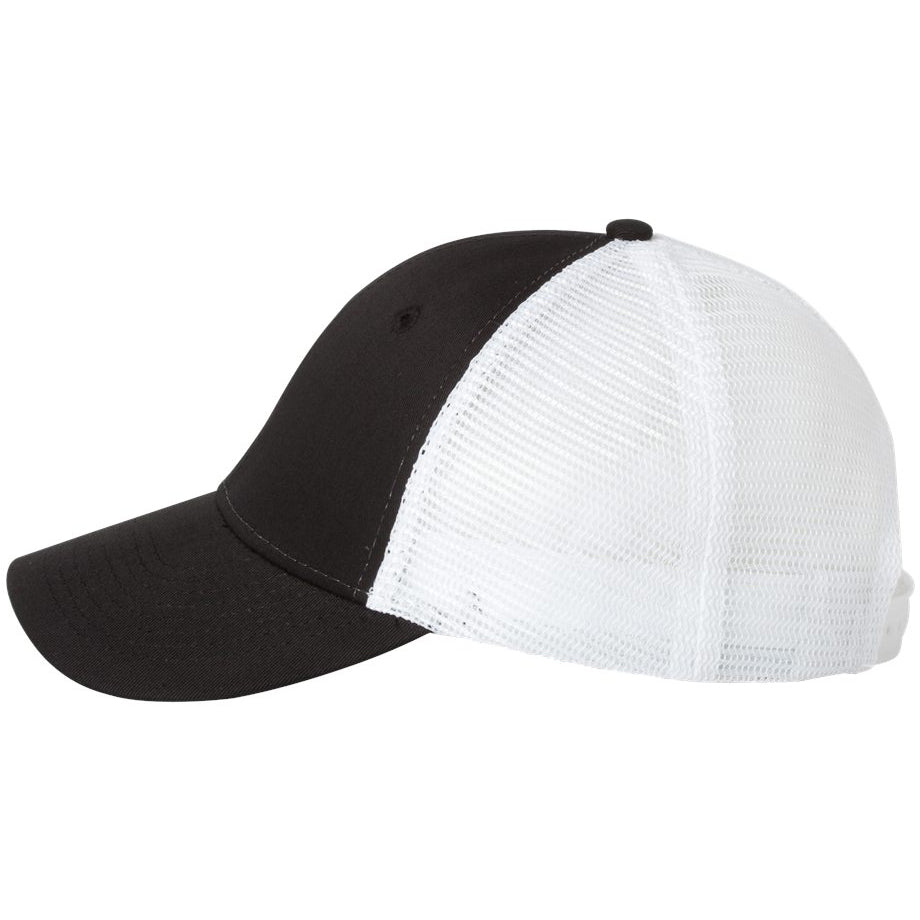 White Ball Caps - Valucap - Structured Polyester