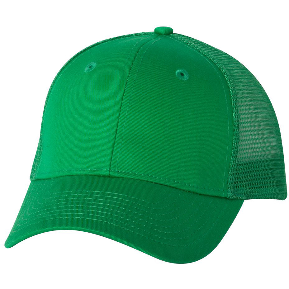 White Ball Caps - Valucap - Structured Polyester