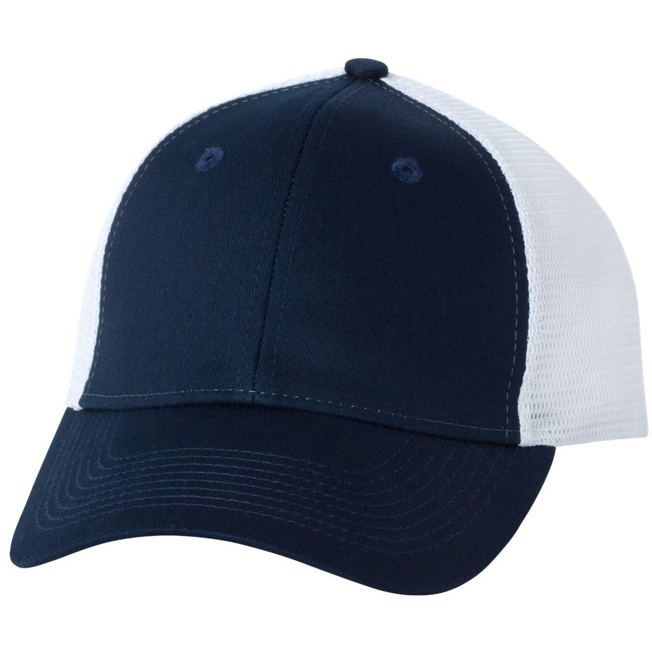 White Ball Caps - Valucap - Structured Polyester