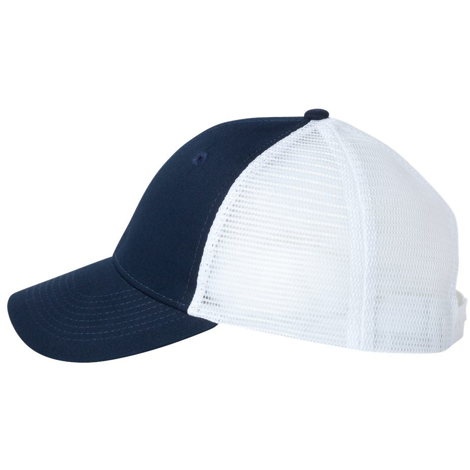 White Ball Caps - Valucap - Structured Polyester