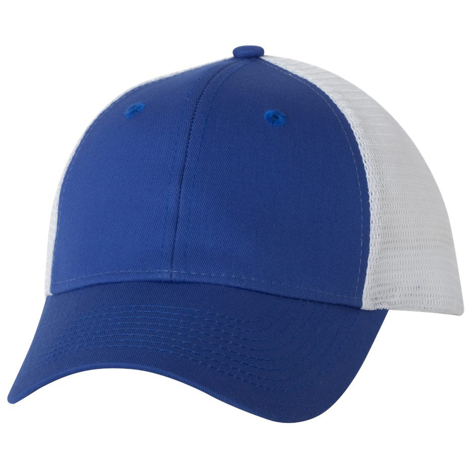 White Ball Caps - Valucap - Structured Polyester