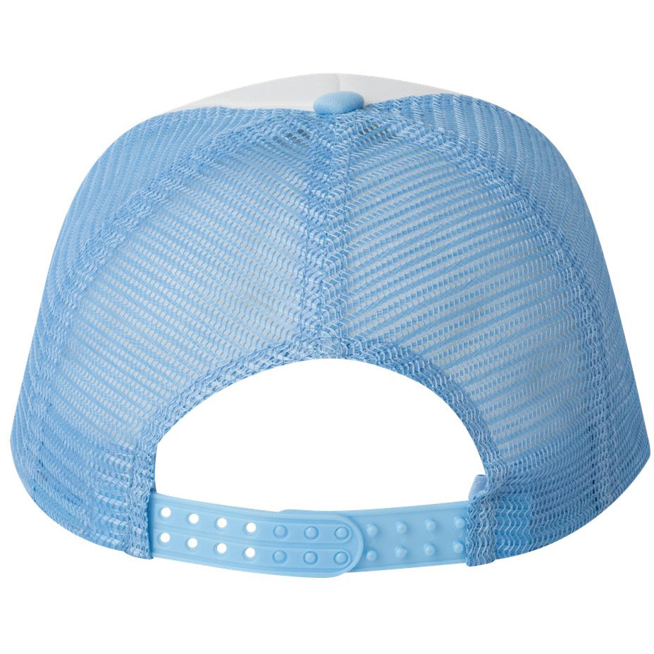 White Foam Ball Caps - Valucap - Mesh Back Design