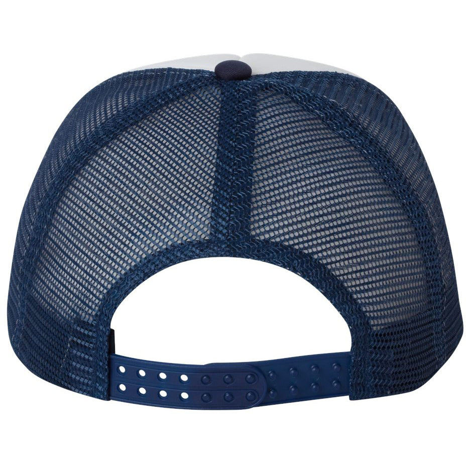White Foam Ball Caps - Valucap - Mesh Back Design