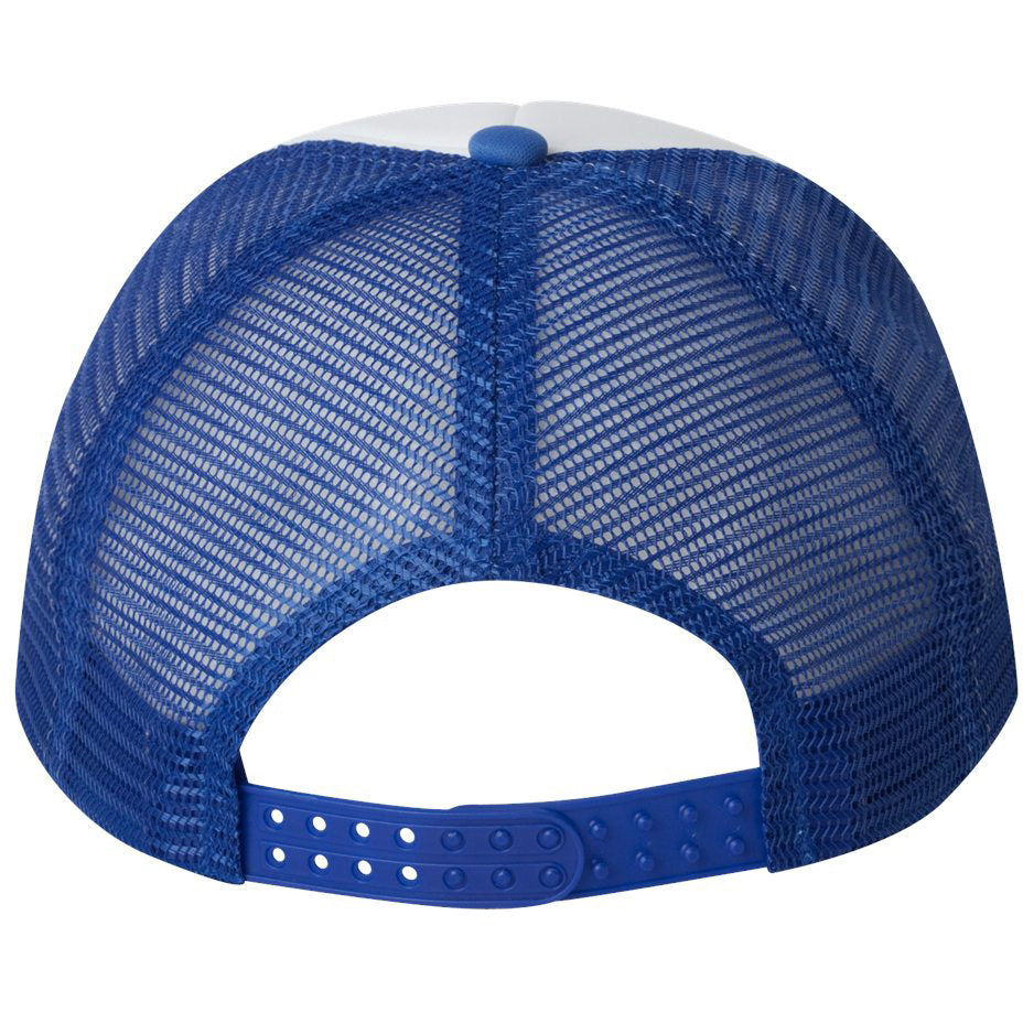 White Foam Ball Caps - Valucap - Mesh Back Design