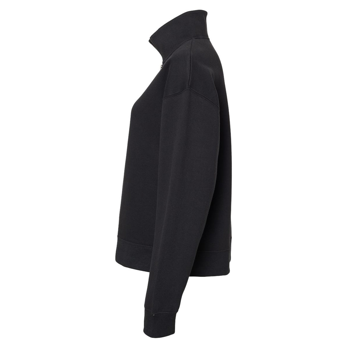Black Sweatshirts - MV Sport - Sueded Fleece Style