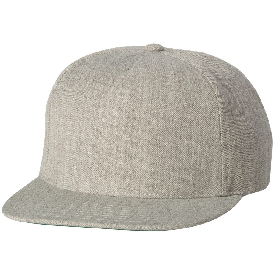 Black Flat Brim Hat - YP Classics - Snapback Style