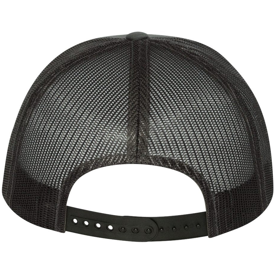 Black Flat Brim Hats - YP Classics - Stylish Trucker Cap