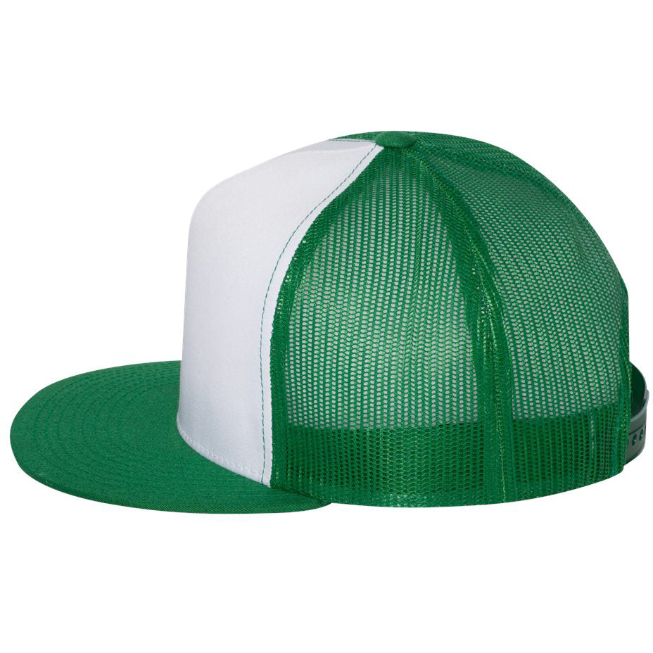 Black Flat Brim Hats - YP Classics - Stylish Trucker Cap