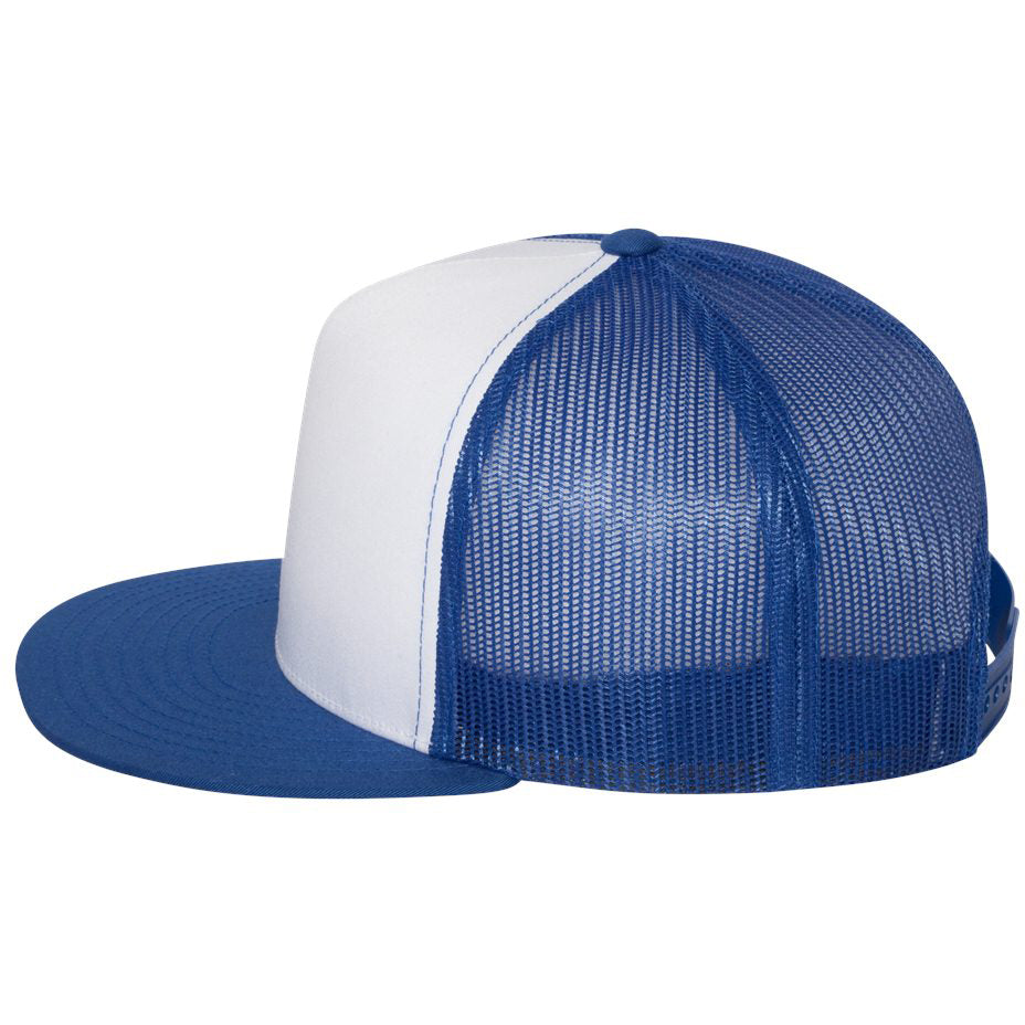 Black Flat Brim Hats - YP Classics - Stylish Trucker Cap