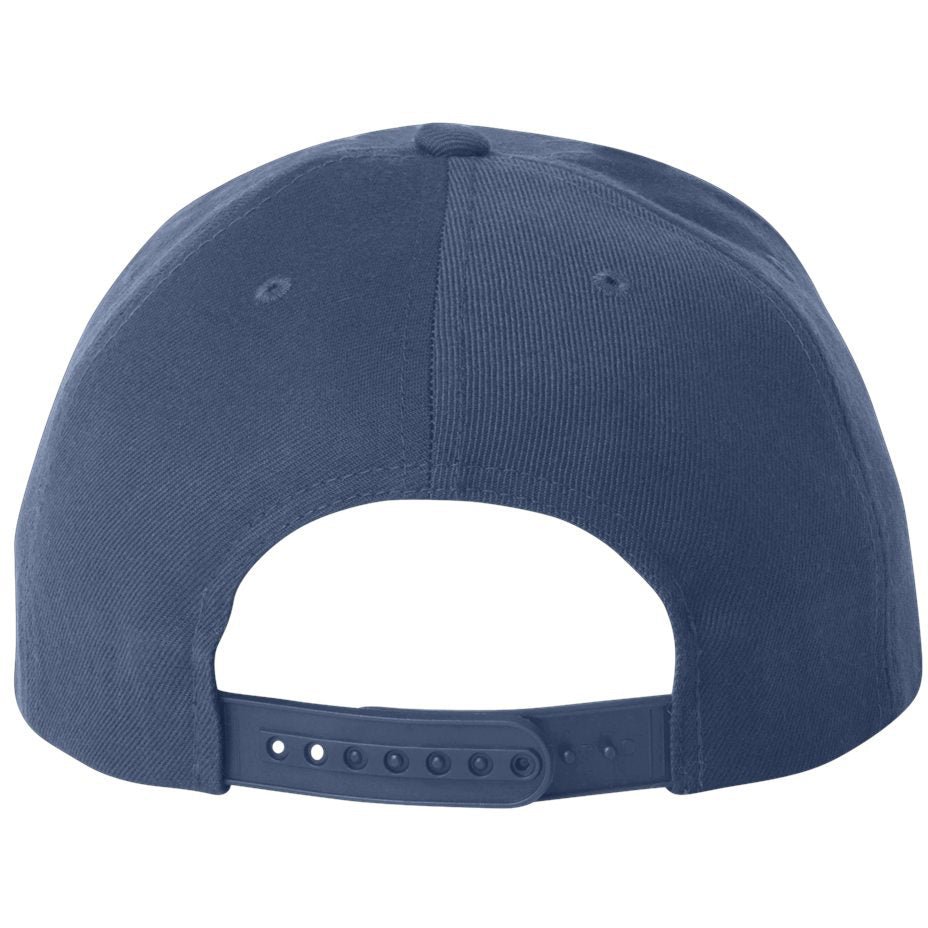 Black/Red Flat Brim Hat - YP Classics - Wool Blend