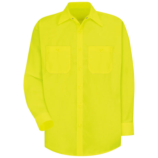 Fluorescent Orange Shirt - Red Kap - Enhanced Visibility