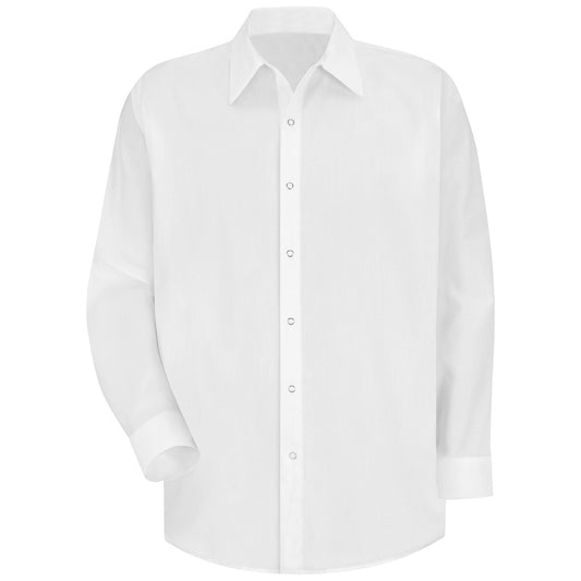 Long Sleeve Button Up Shirt - Red Kap - Moisture Wicking