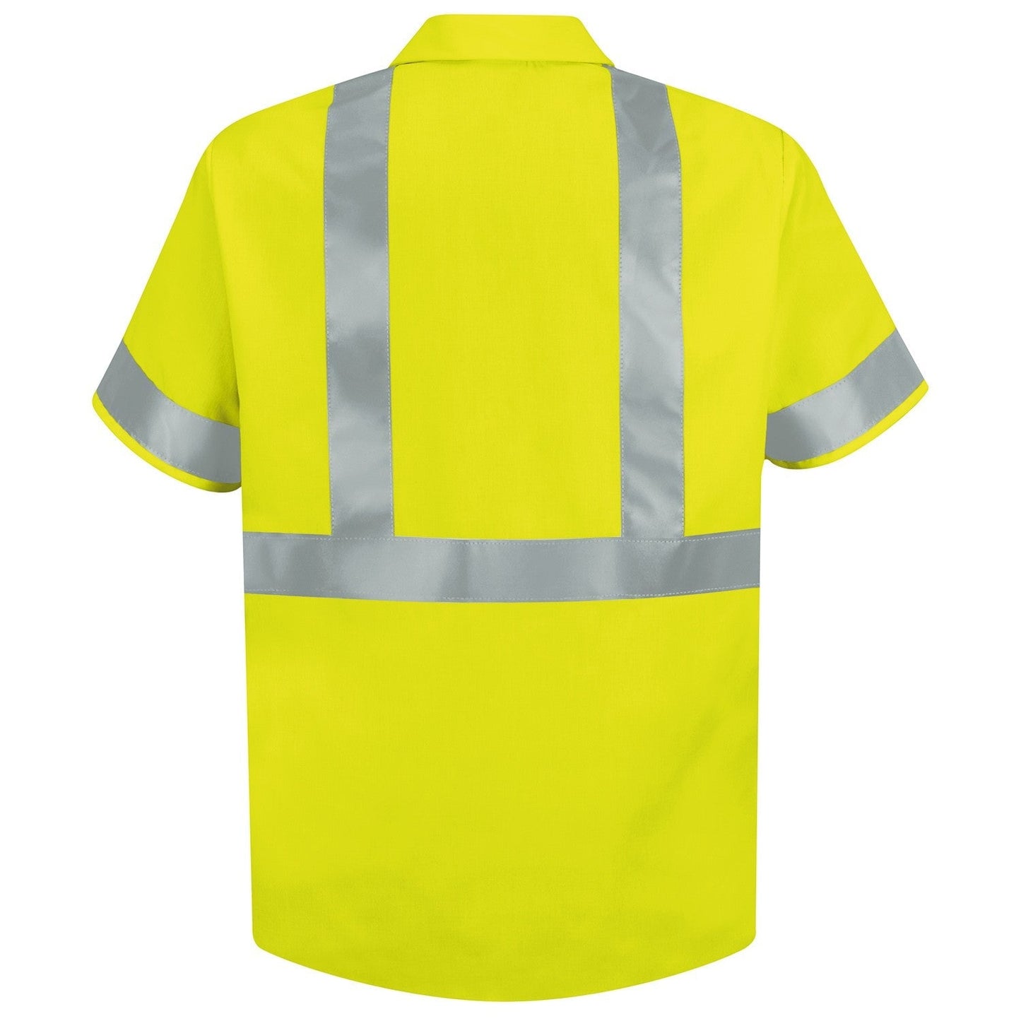 Fluorescent Button Up Shirt - Red Kap - Hi-Visibility