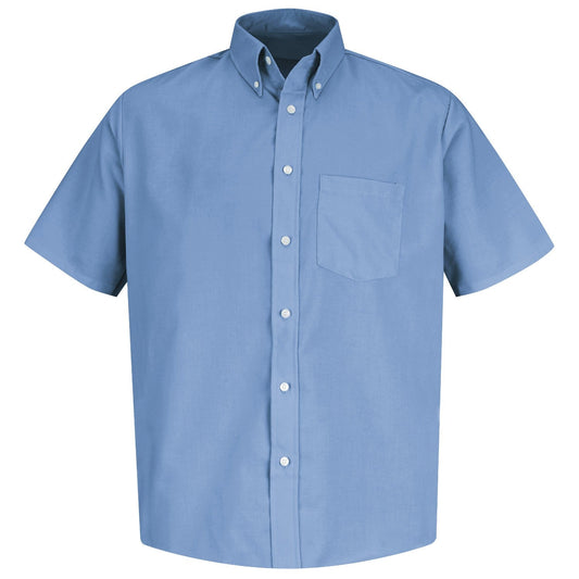 Light Blue Button Up Shirt - Red Kap - Easy Care Fabric