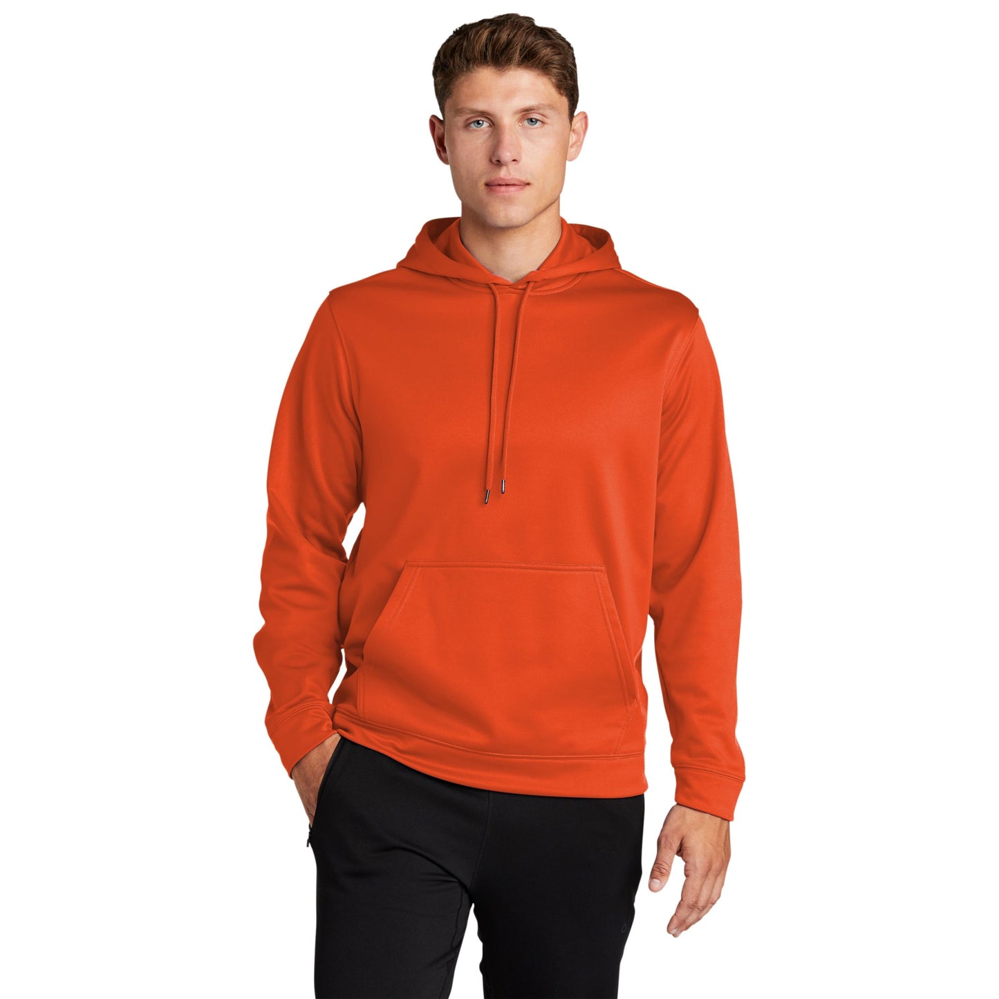 Deep Orange Sweatshirt - Sport-Tek - Sport-Wick Fleece