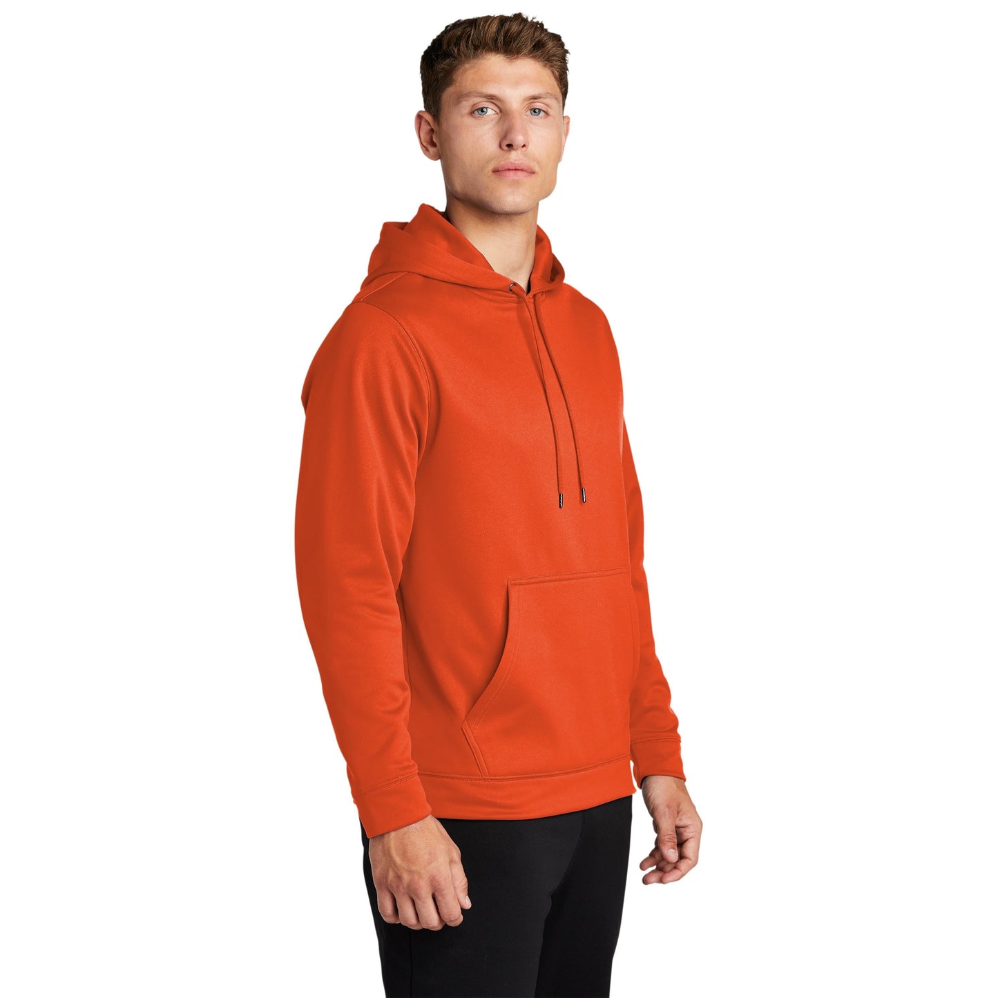 Deep Orange Sweatshirt - Sport-Tek - Sport-Wick Fleece