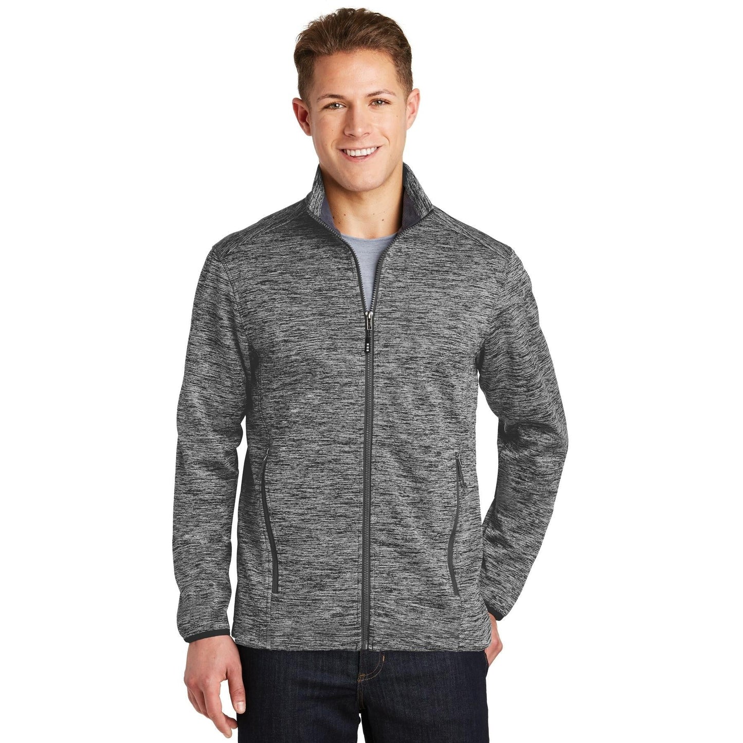 Black Electric Jacket - Sport-Tek - Soft Shell Warmth