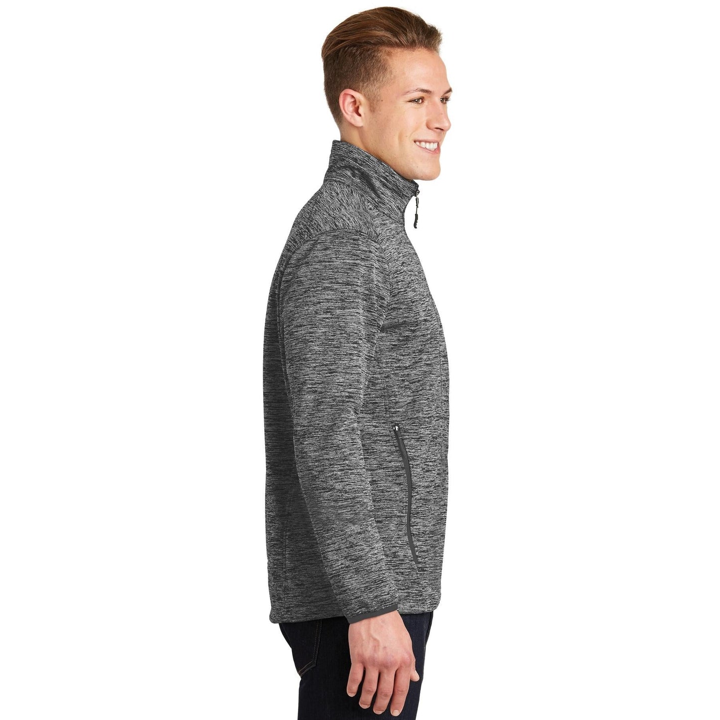 Black Electric Jacket - Sport-Tek - Soft Shell Warmth