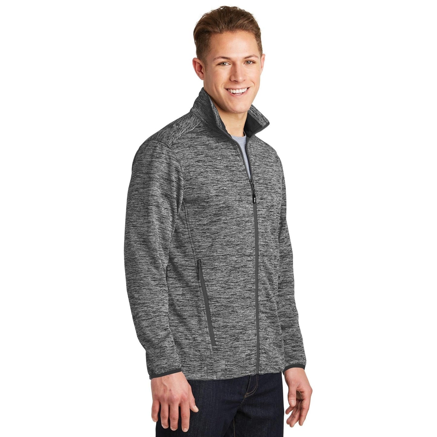 Black Electric Jacket - Sport-Tek - Soft Shell Warmth