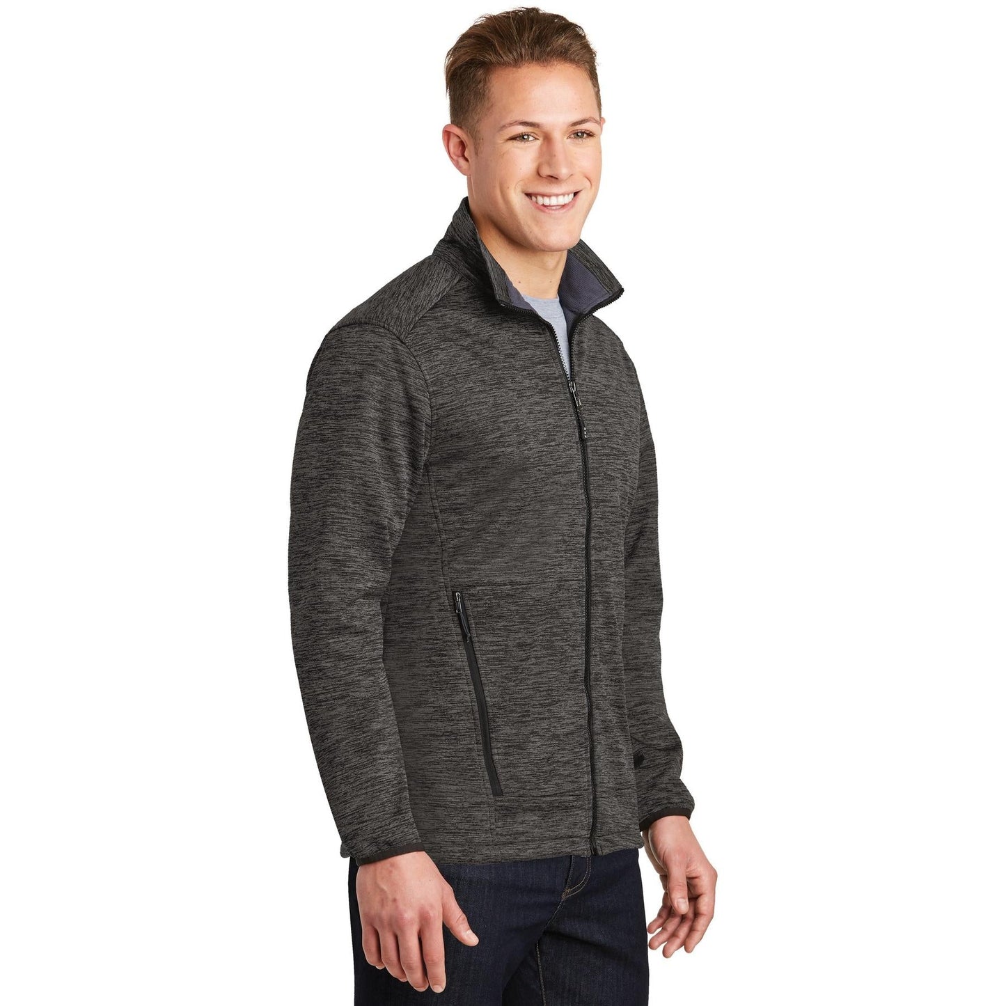 Black Electric Jacket - Sport-Tek - Soft Shell Warmth