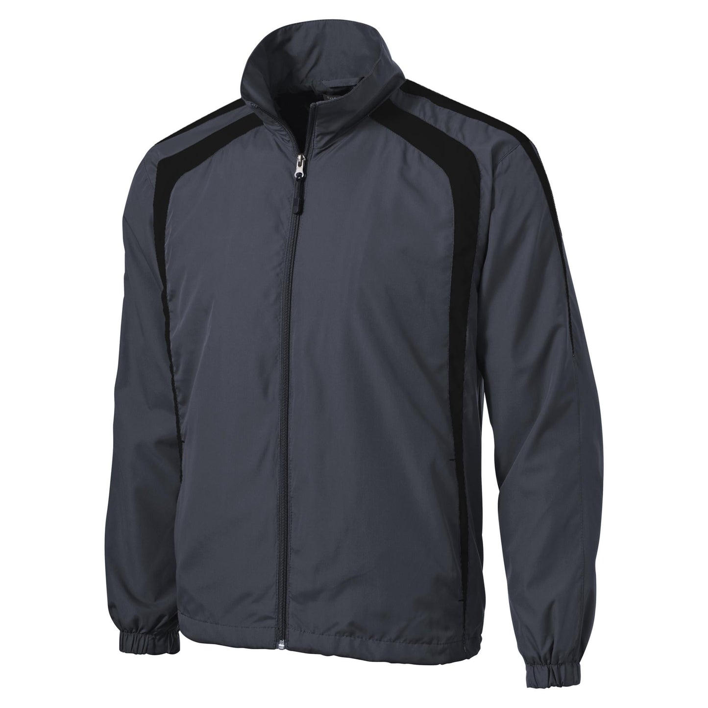 Black/White Jacket - Sport-Tek - Breathable Design - Lightweight