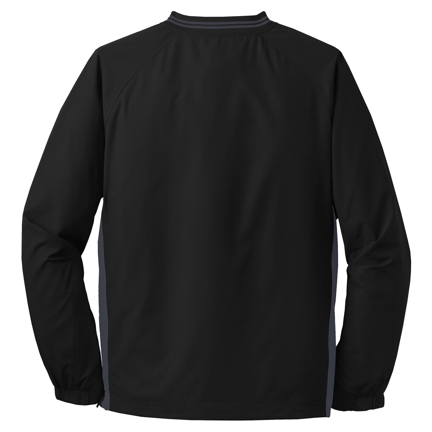 Black/True Red Windbreaker - Sport-Tek - Comfortable Fit