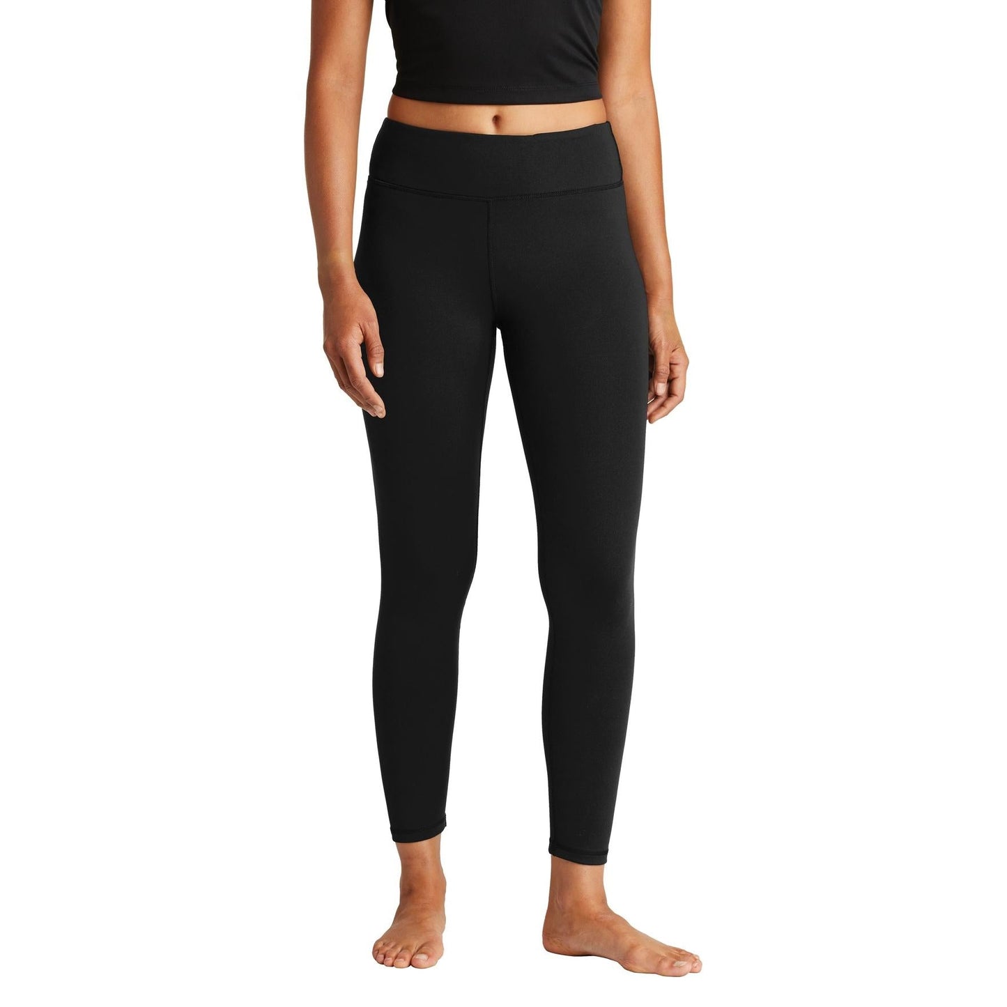 Black Leggings - Sport-Tek - Comfortable Stretch Fit