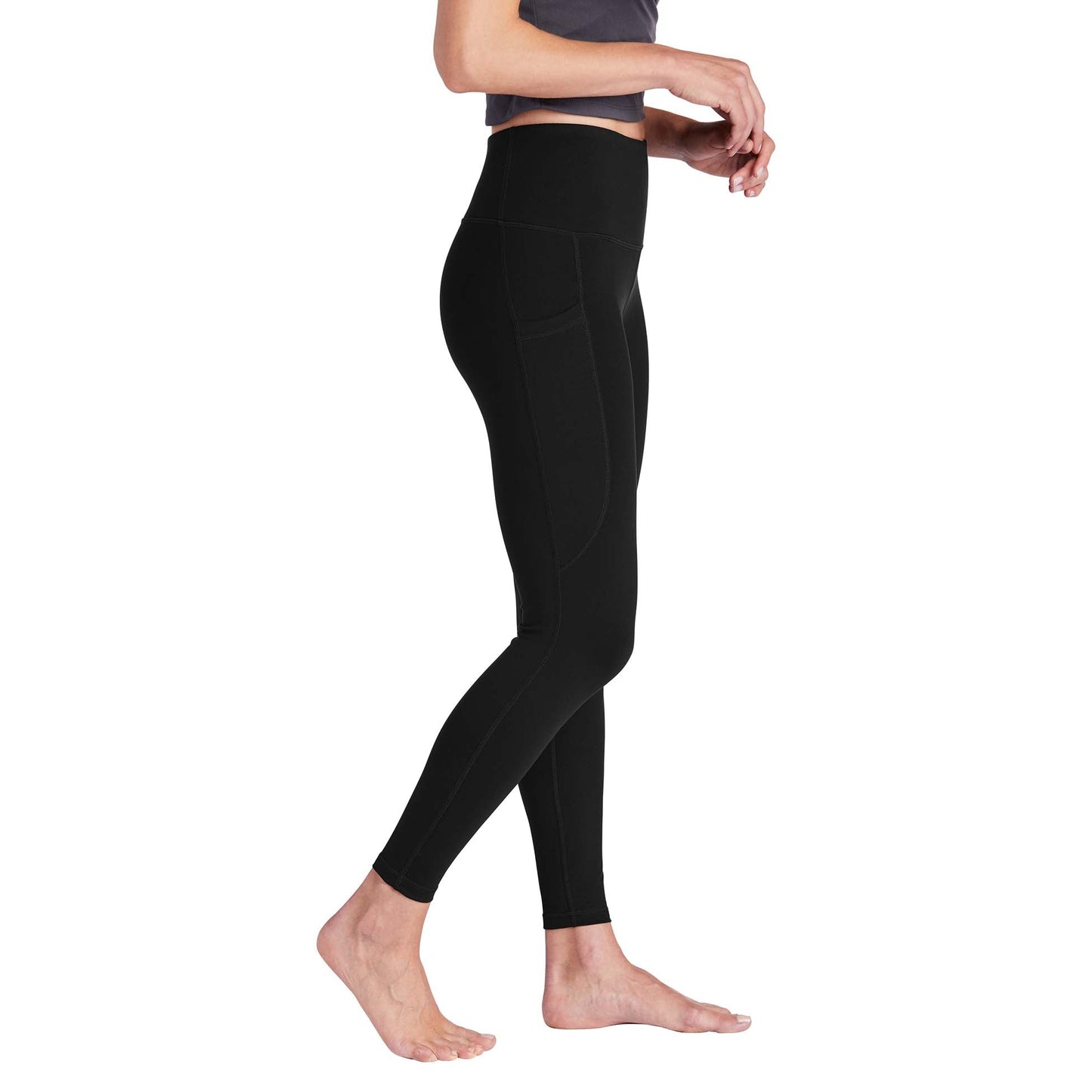 Black Leggings - Sport-Tek - Comfortable Fit - Active Wear
