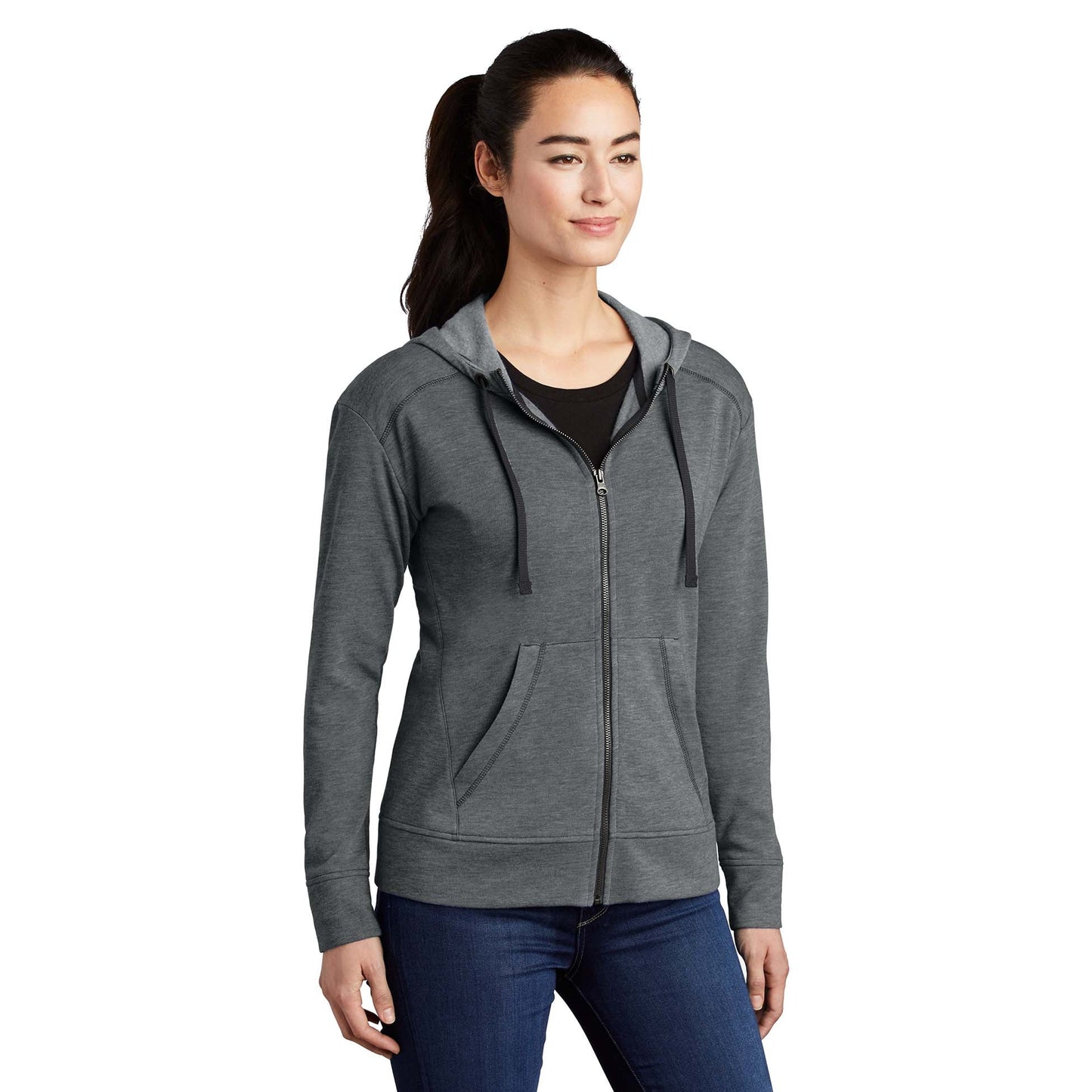 Black Fleece Jacket - Sport-Tek - Soft Comfort