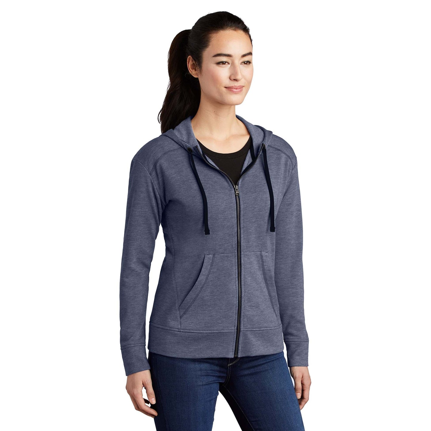 Black Fleece Jacket - Sport-Tek - Soft Comfort