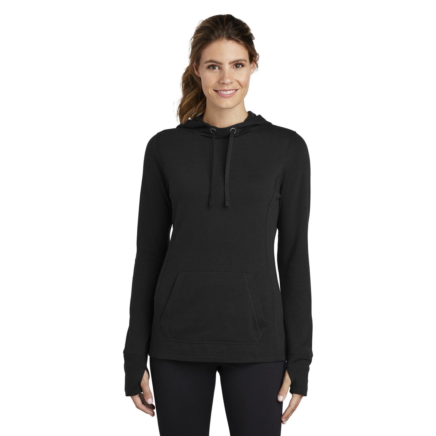 Black Triad Heather Sweatshirt - Sport-Tek - Soft Fleece - Comfort