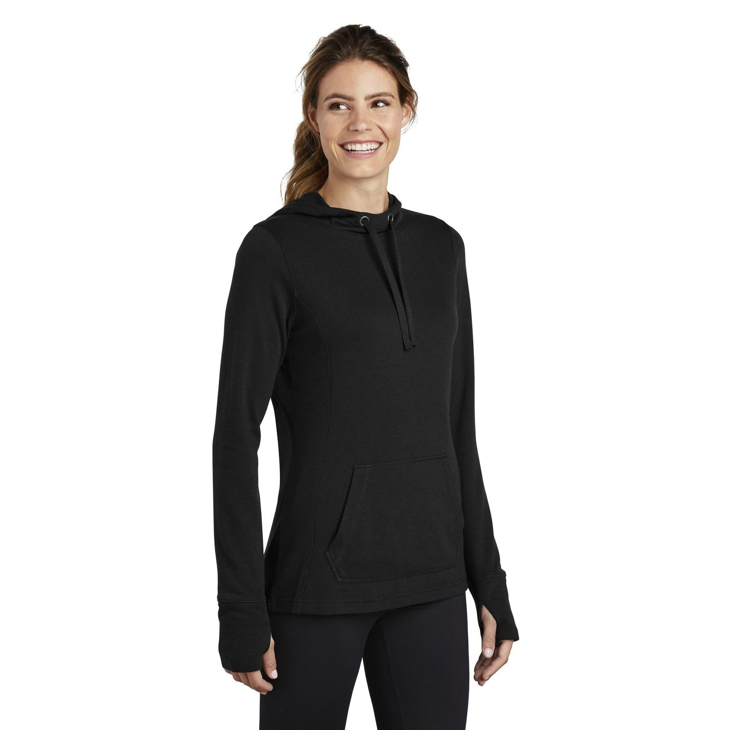 Black Triad Heather Sweatshirt - Sport-Tek - Soft Fleece - Comfort