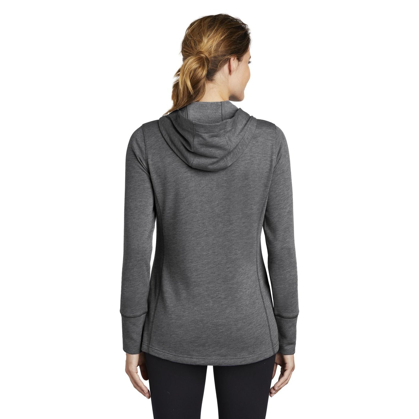 Black Triad Heather Sweatshirt - Sport-Tek - Soft Fleece - Comfort