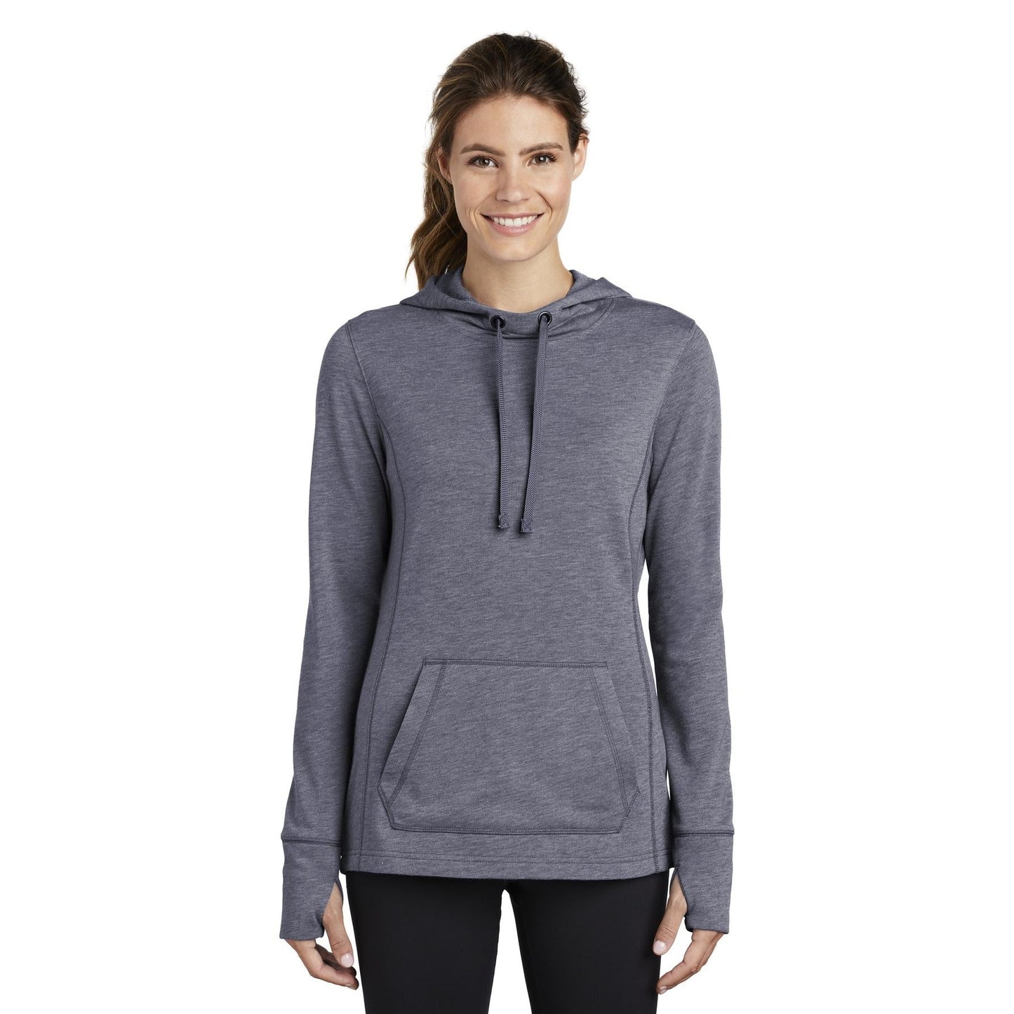 Black Triad Heather Sweatshirt - Sport-Tek - Soft Fleece - Comfort