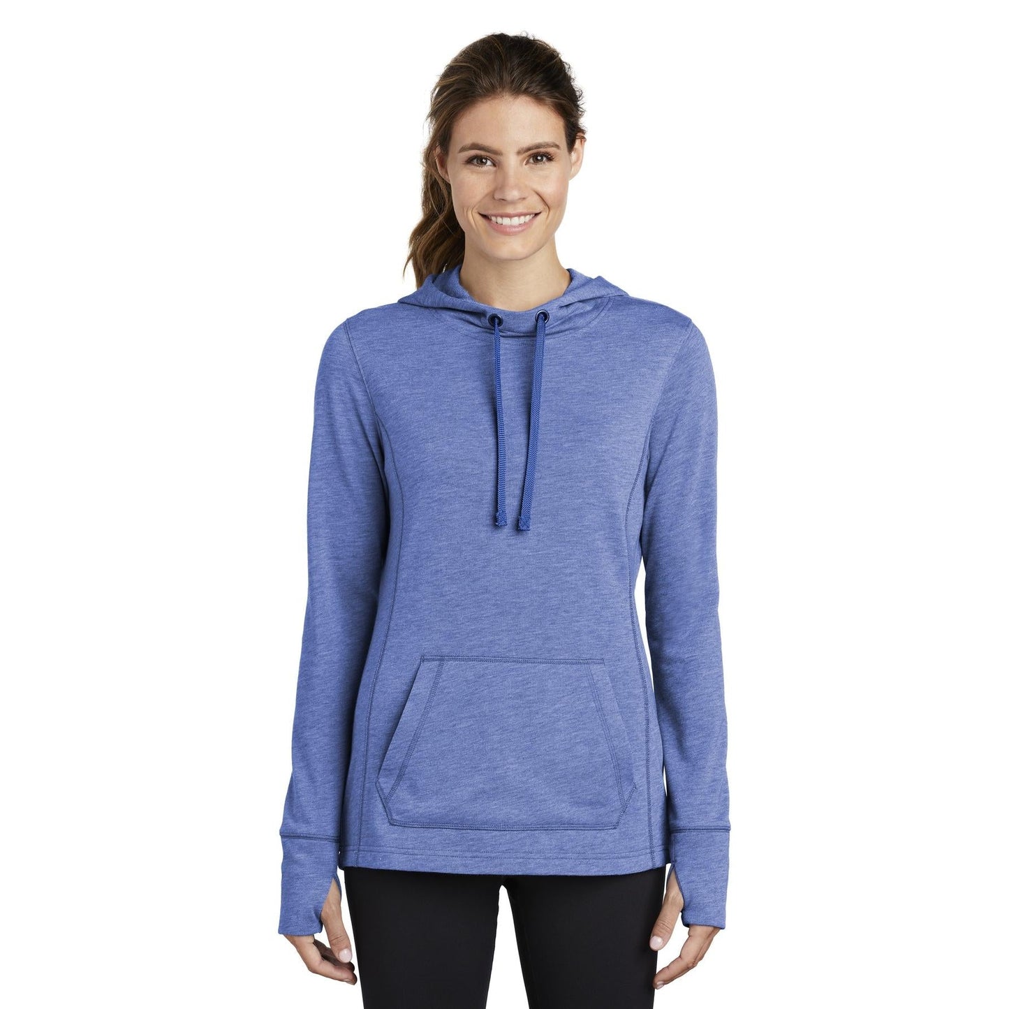 Black Triad Heather Sweatshirt - Sport-Tek - Soft Fleece - Comfort
