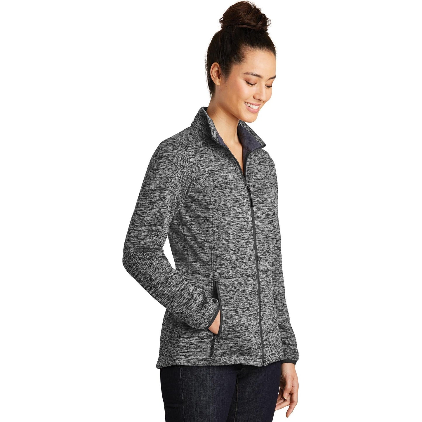 Black Electric Jacket - Sport-Tek - Warm Fleece