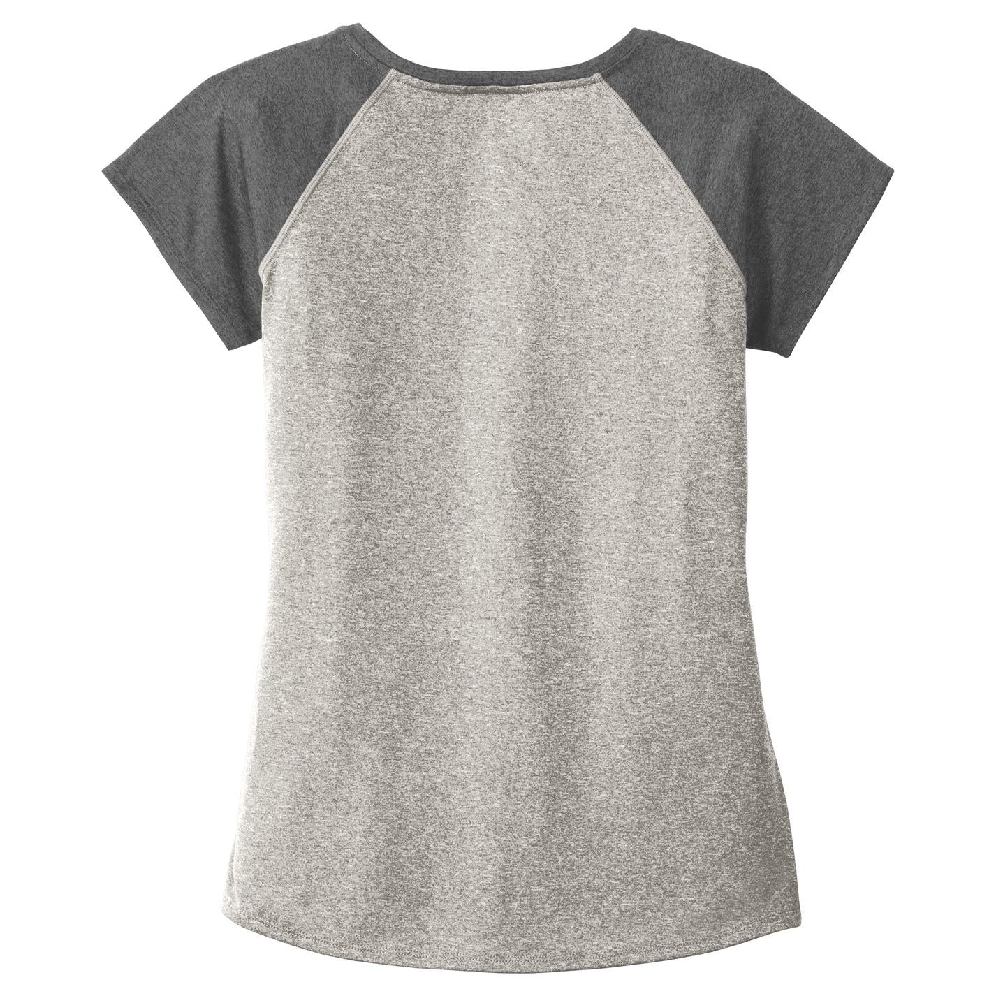 Pink Heather T-Shirt - Sport-Tek - Stylish Scoop Neck Tee