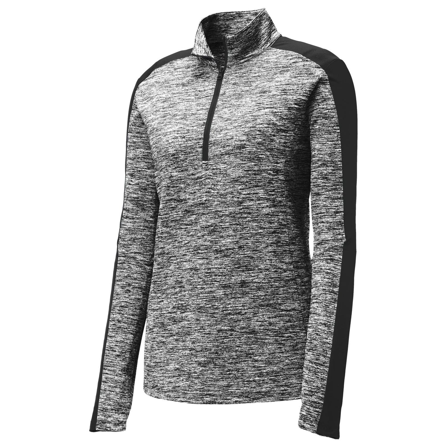 Black Electric Sweatshirt - Sport-Tek - Lightweight Fit
