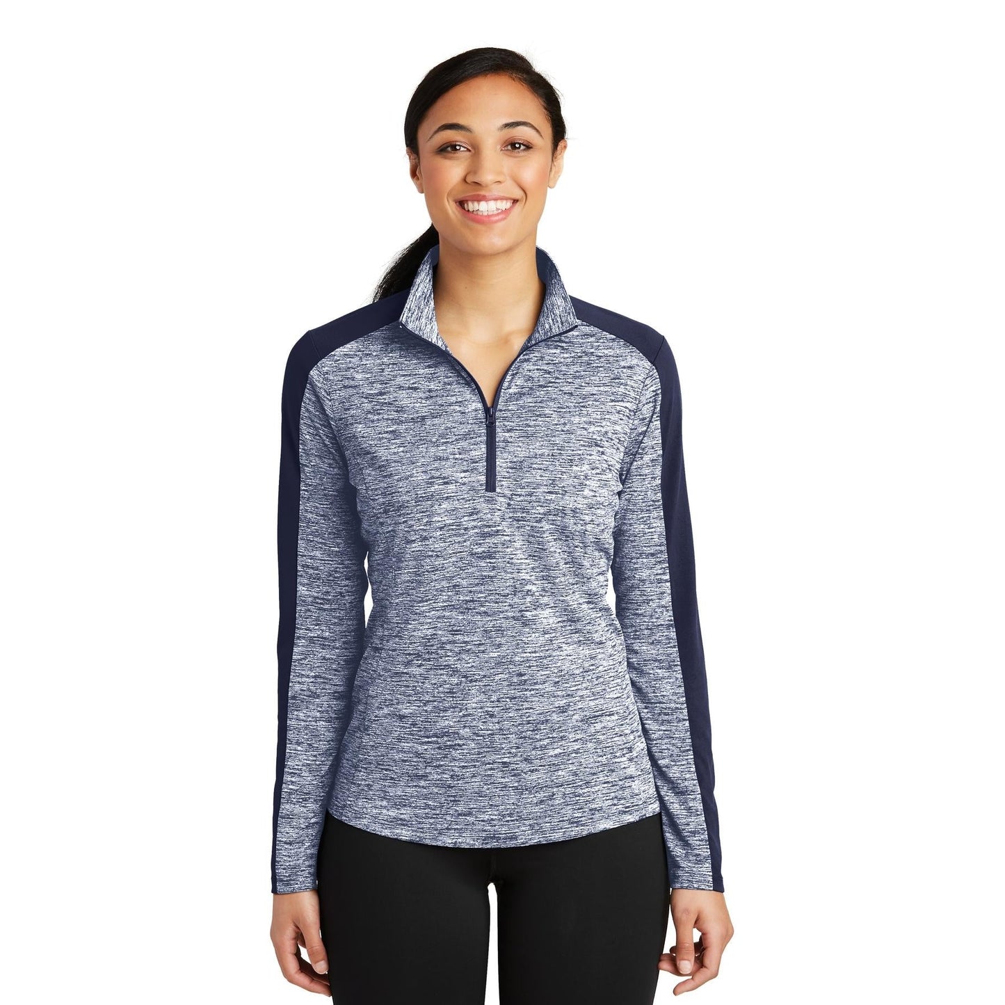 Black Electric Sweatshirt - Sport-Tek - Lightweight Fit