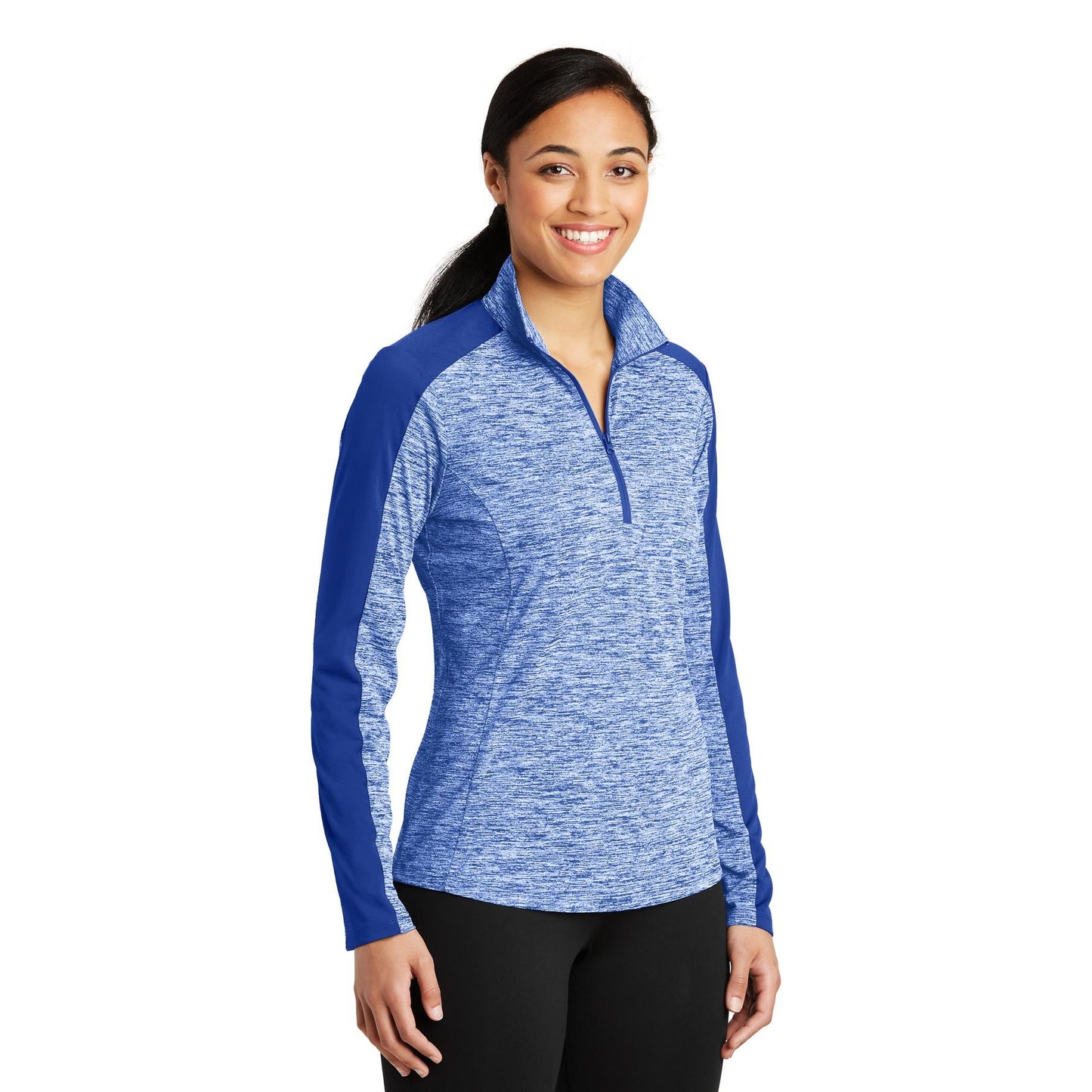 Black Electric Sweatshirt - Sport-Tek - Lightweight Fit