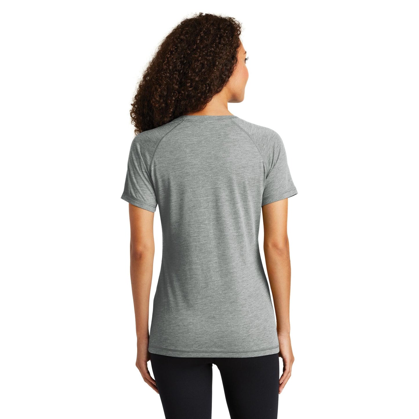 Dark Grey Heather T-Shirt - Sport-Tek - Soft Fabric