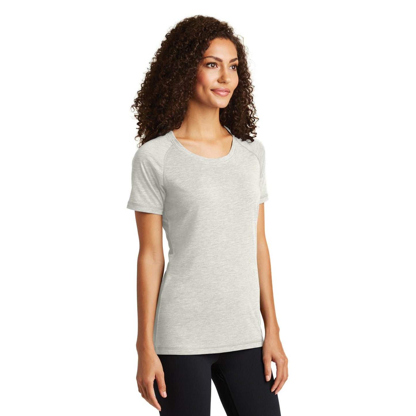 Dark Grey Heather T-Shirt - Sport-Tek - Soft Fabric